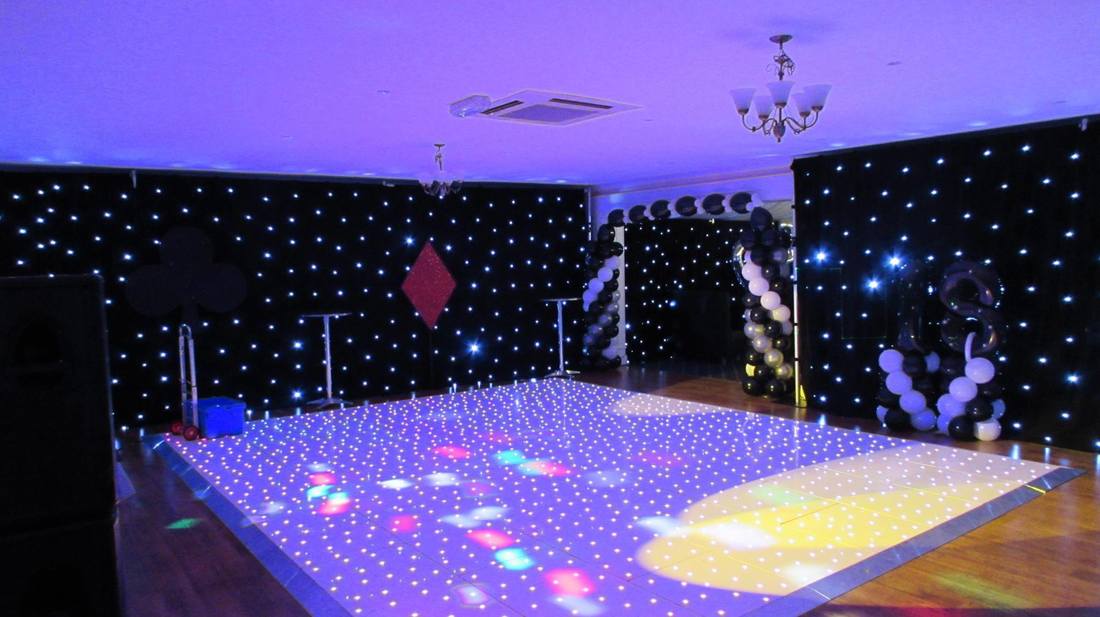 led dance floor rental london