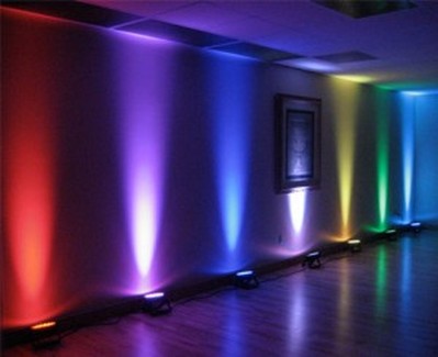 led uplighters hire in essex