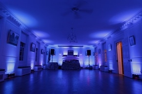 led uplighters hire in london