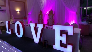 led love sign hire in london
